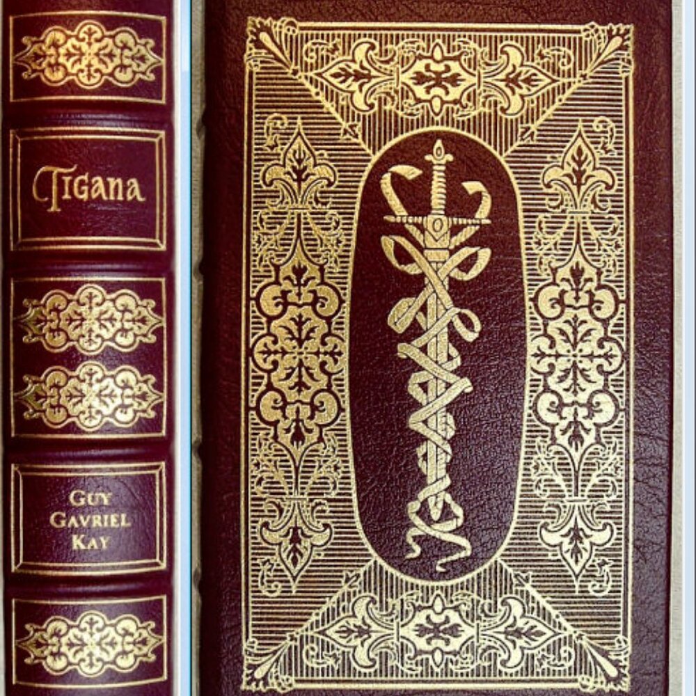 TIGANA by Guy Gavriel Kay Easton Press Genuine Leather Signed As New 2022